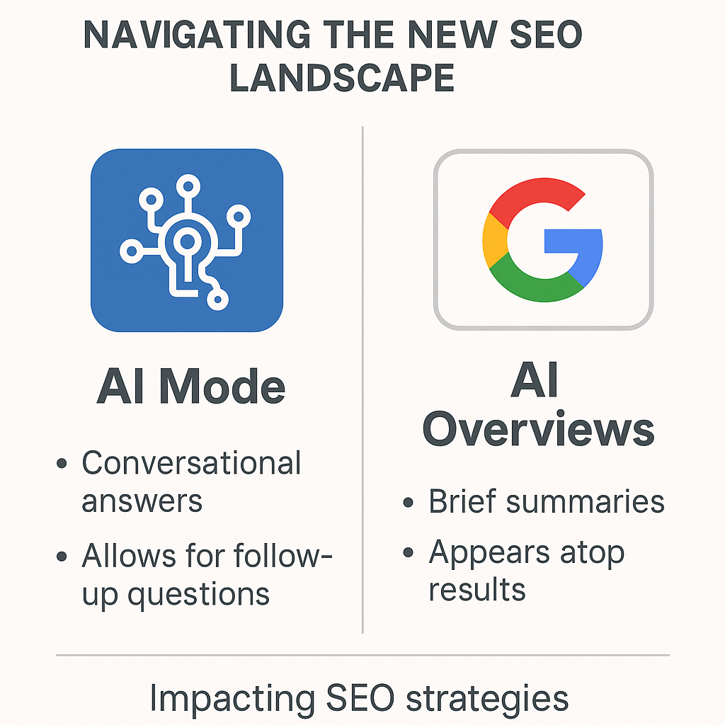 Understanding the differences between AI Mode and AI Overviews is essential for modern SEO.