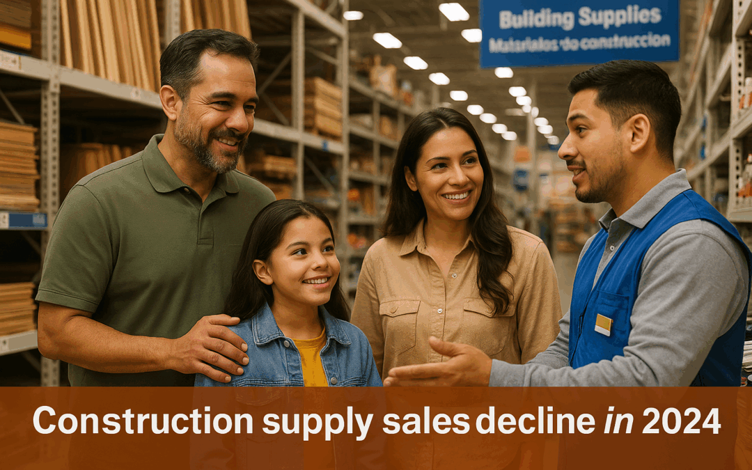 Why Construction Supply Sales Declined in 2024 – and How Dealers Can Pivot for Growth in 2025